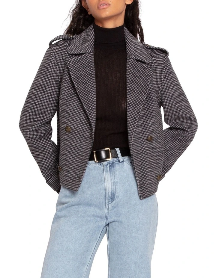 Brooklyn Knitted Turtleneck in Black image 6