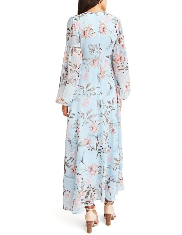 In Your Dreams Maxi Dress in Light Blue image 3