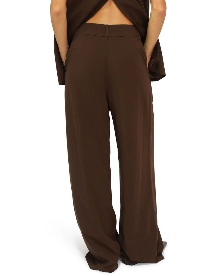 Ready for Your Love Wide Leg Pant in Chocolate image 4