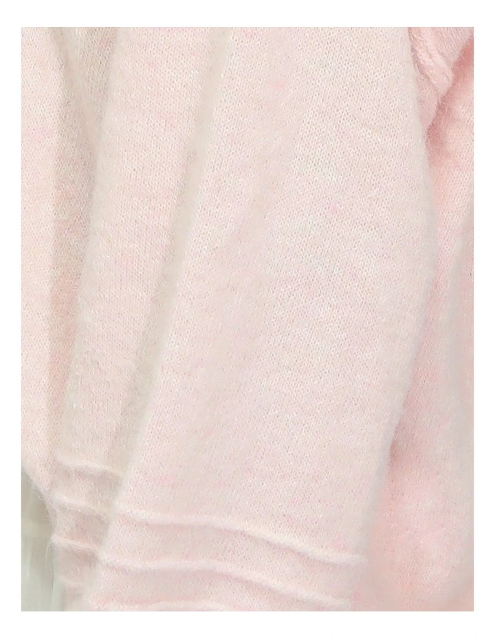 Cloud Kiss Knitted Sweater in Pink image 6