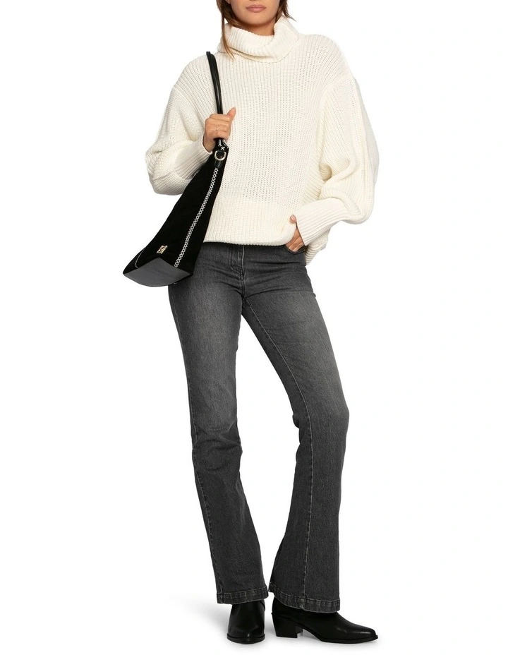 Good Feels Oversized Sweater in Egret image 5