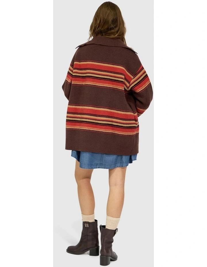 So Many Likes Oversized Knitted Cardi Coat image 4