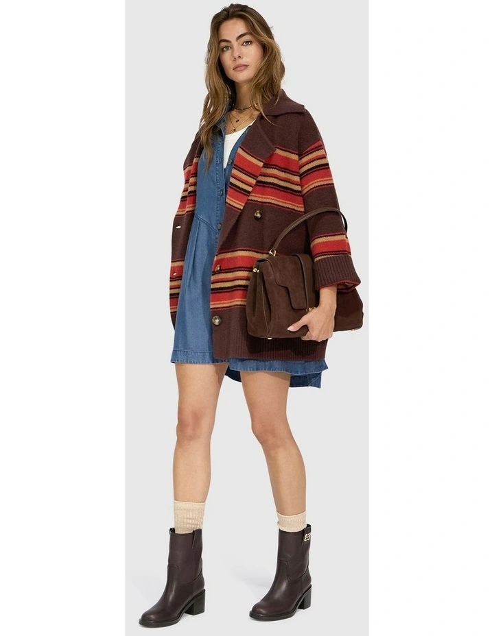 So Many Likes Oversized Knitted Cardi Coat image 5