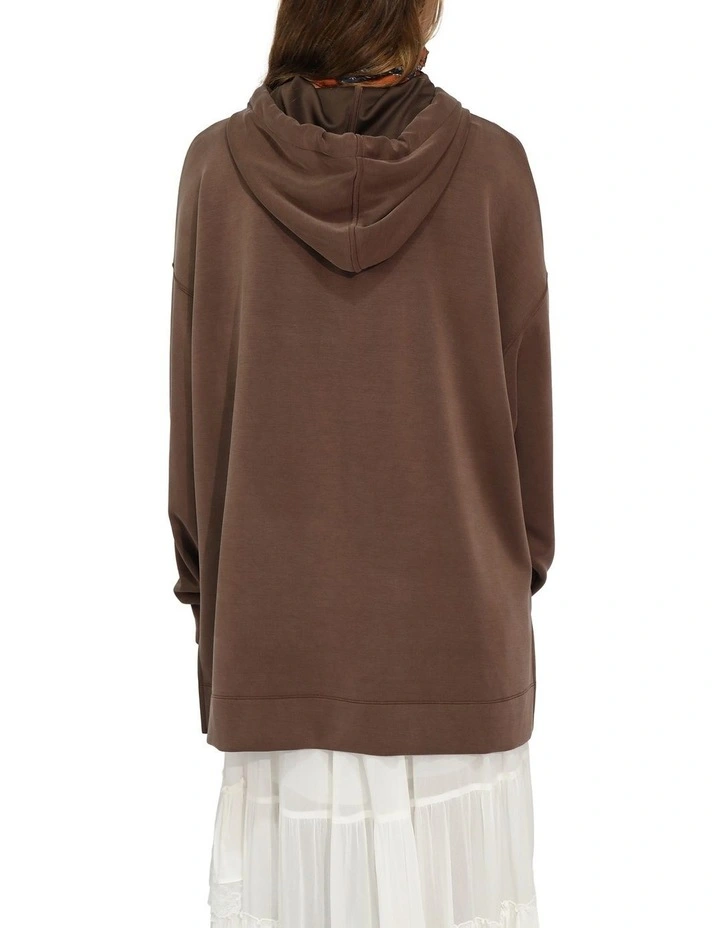 Easy Win Sweatshirt in Brown image 5