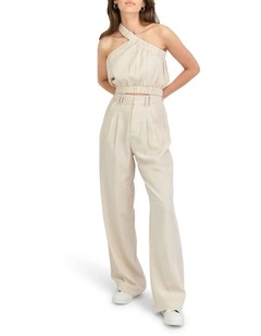 State of Play Wide Leg Pant in Sand