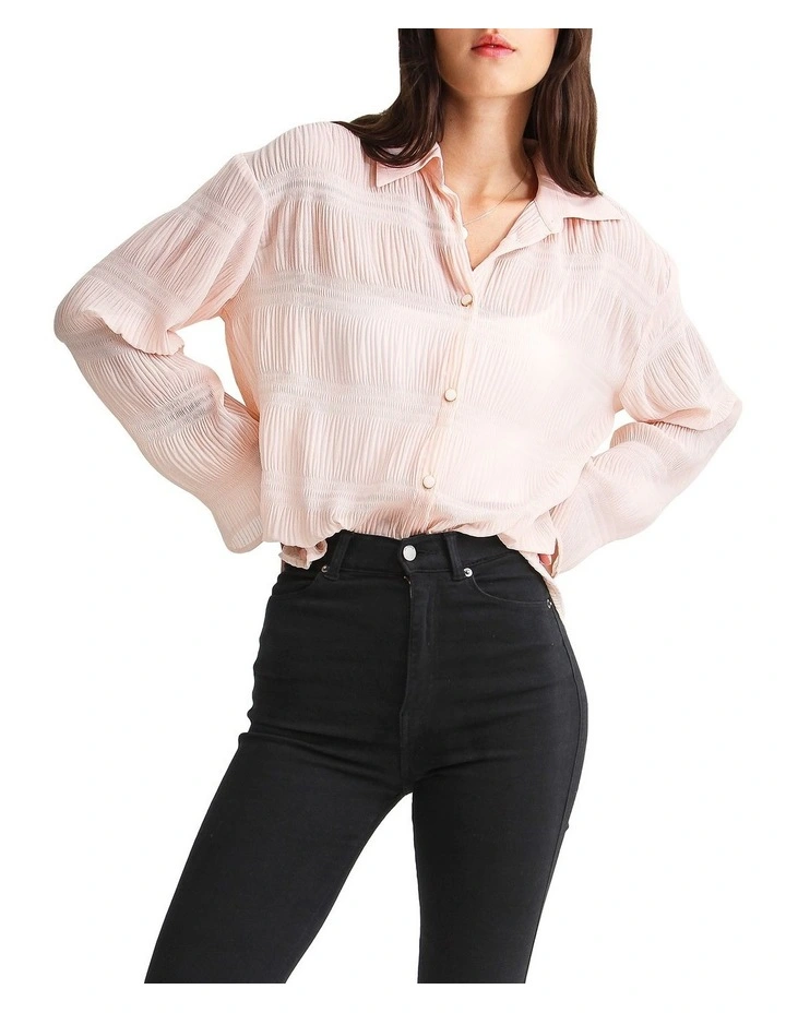 Yoko Shirred Chiffon Blouse image 5