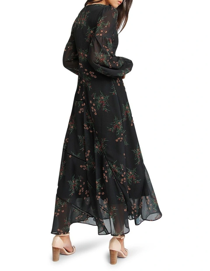 In Your Dreams Maxi Dress in Black image 3