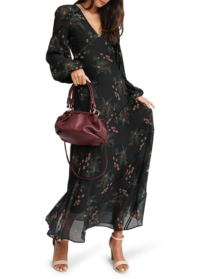 In Your Dreams Maxi Dress in Black image 5