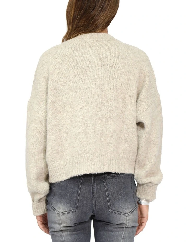 Soft Haven Cardigan in Beige image 4