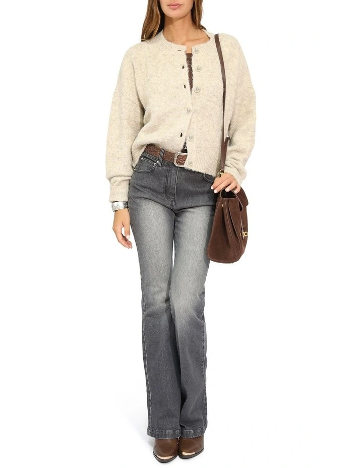 Soft Haven Cardigan in Beige image 5