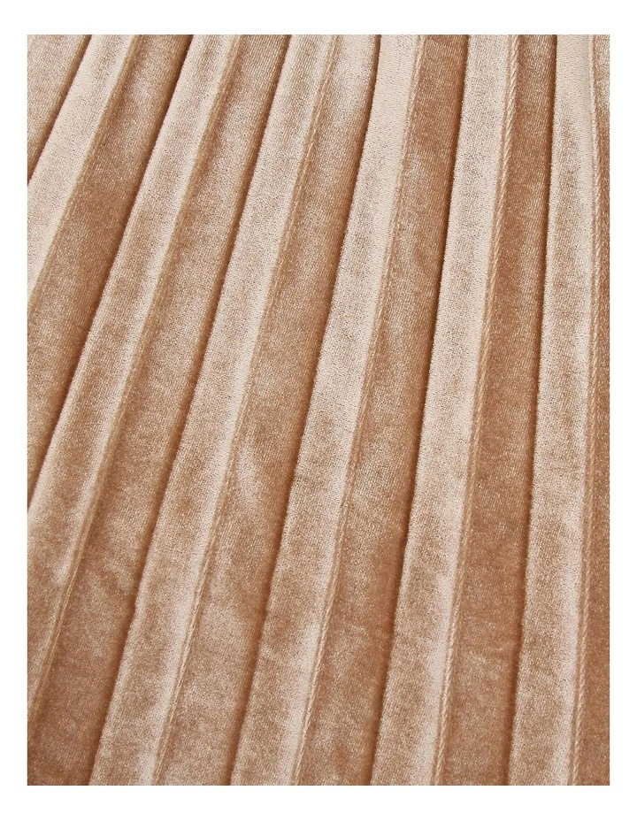 Mixed Feeling Reversible Skirt in Beige image 5