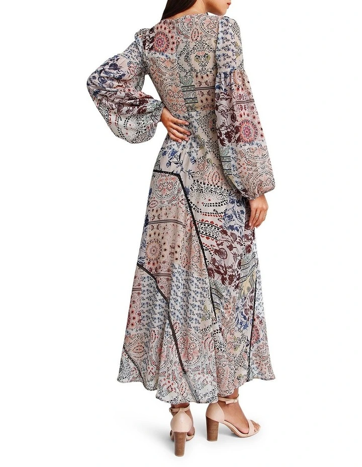 In Your Dreams Maxi Dress in Beige image 2