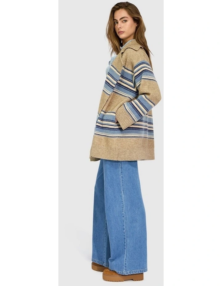 So Many Likes Oversized Knitted Cardi Coat image 3