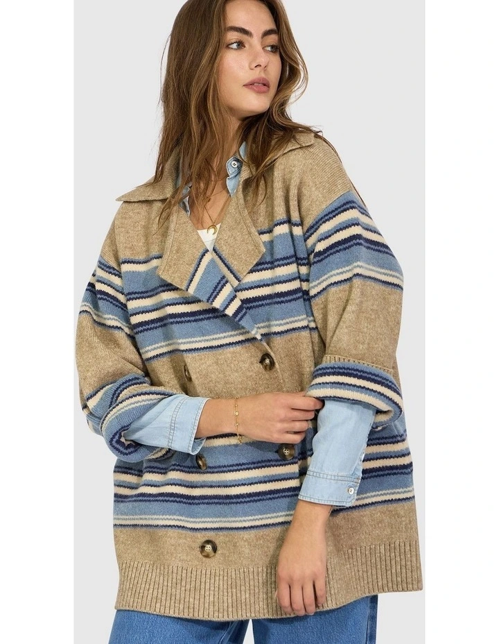 So Many Likes Oversized Knitted Cardi Coat image 6