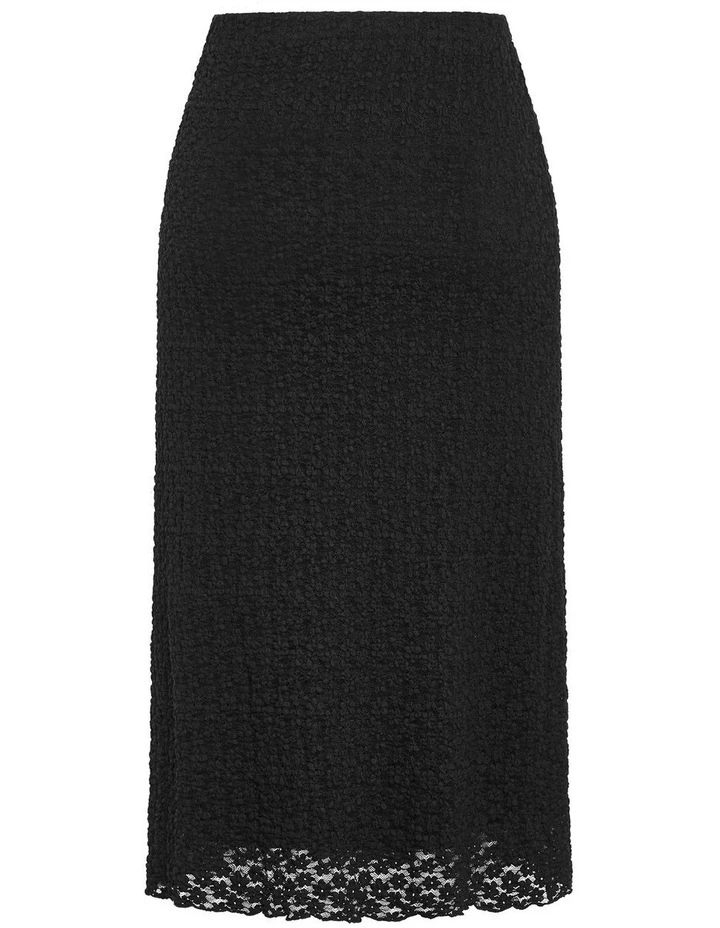 Plus Size Shiloh Lace Maxi Skirt in Black image 3