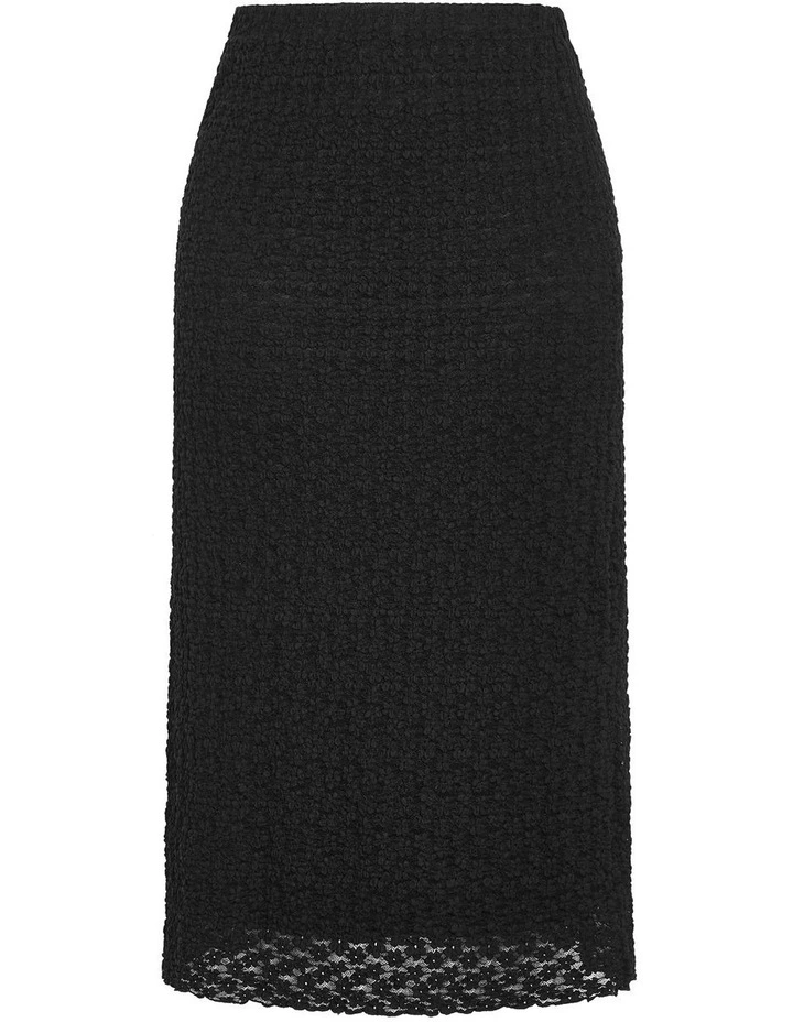 Plus Size Shiloh Lace Maxi Skirt in Black image 4