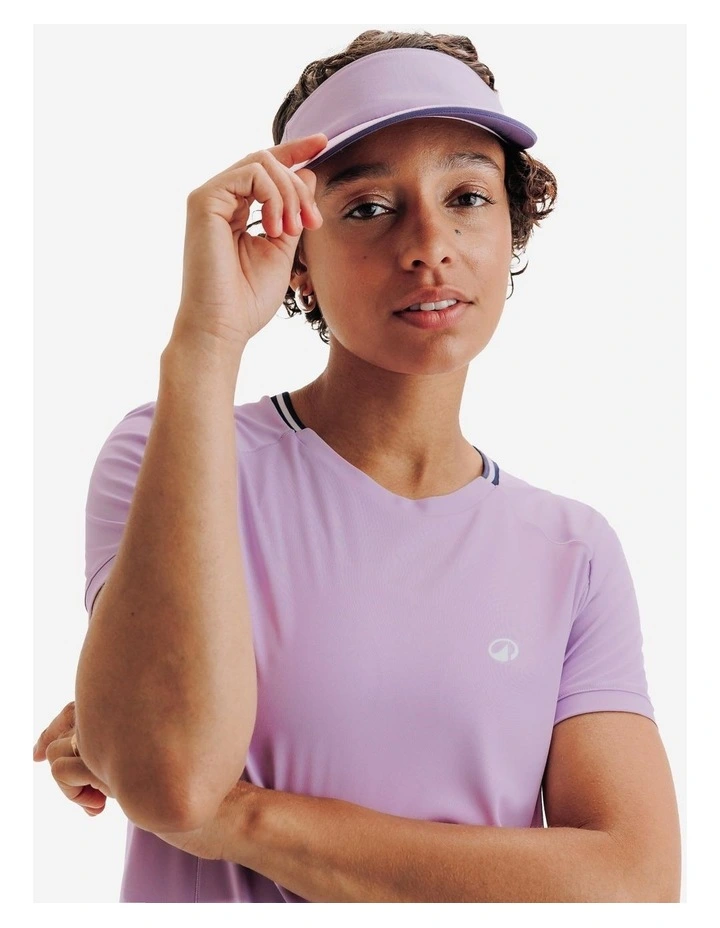 Women's Tennis Breathable Crew-Neck T-Shirt Dry in Light Purple image 3