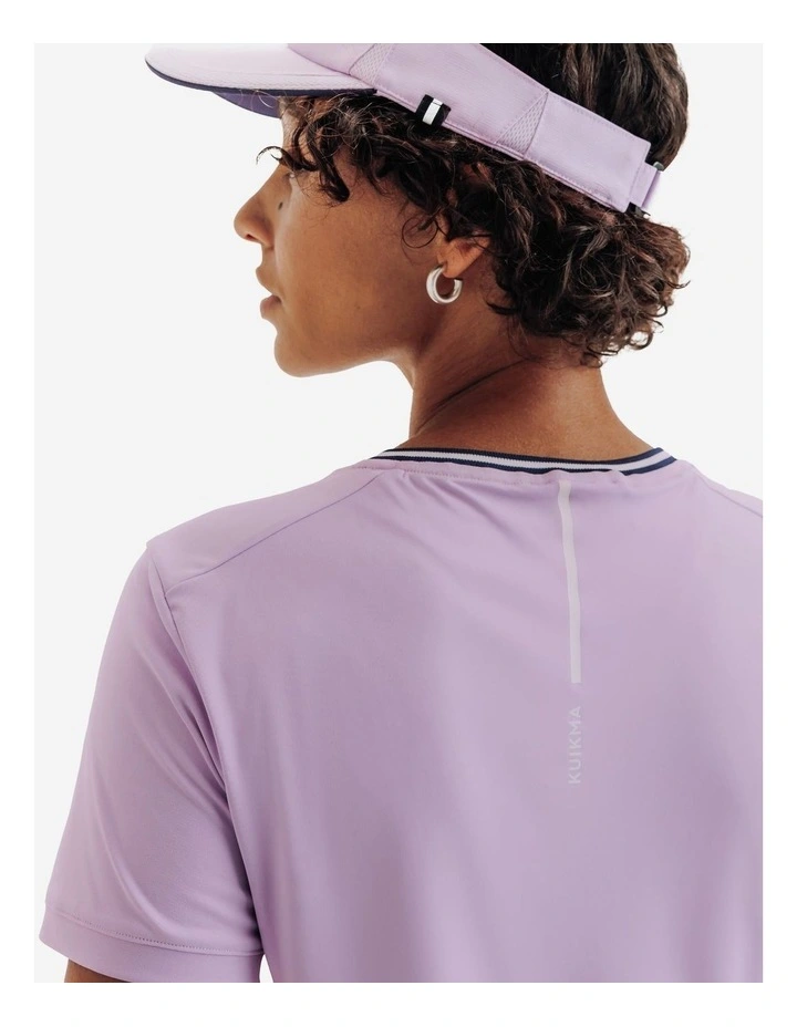 Women's Tennis Breathable Crew-Neck T-Shirt Dry in Light Purple image 5