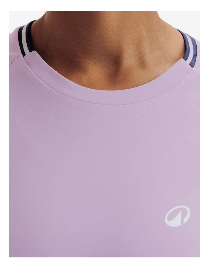 Women's Tennis Breathable Crew-Neck T-Shirt Dry in Light Purple image 7