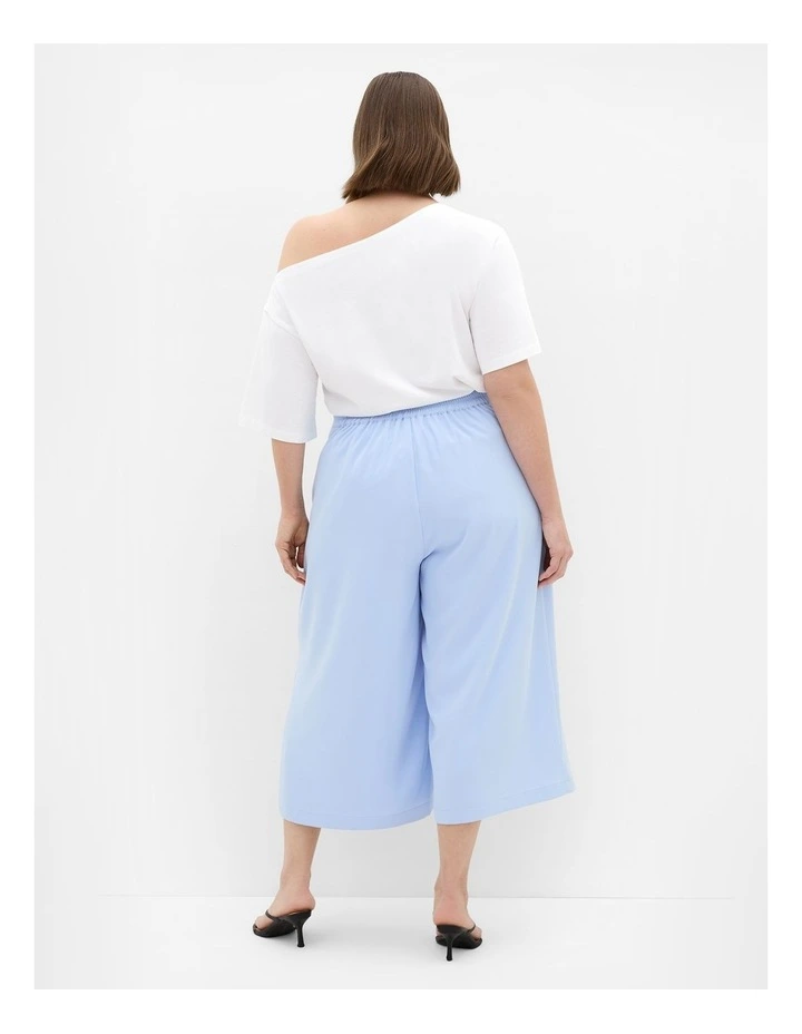 Plus Size Abbie Crop Pant in Sky Blue image 2