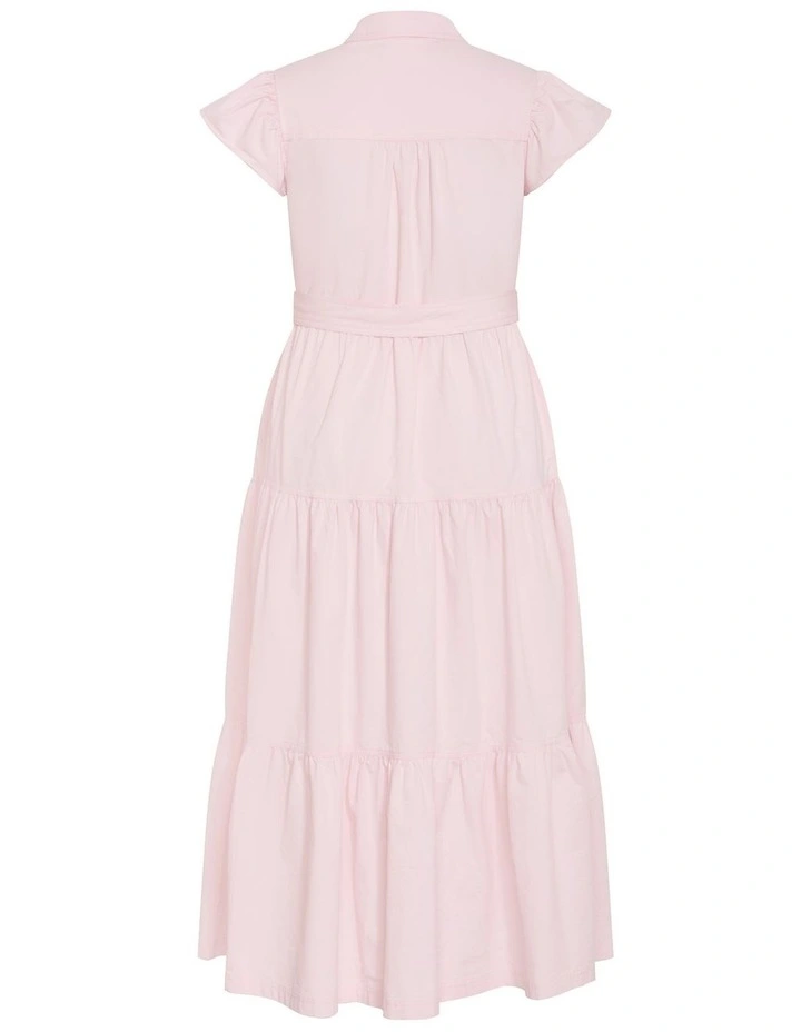 Plus Size Kelise Cotton Maxi Dress in Heavenly Pink image 4