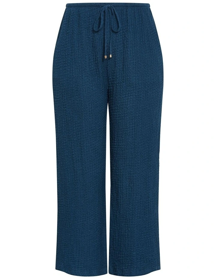 Plus Size Zoie Wide Leg Pant in Petrol image 3