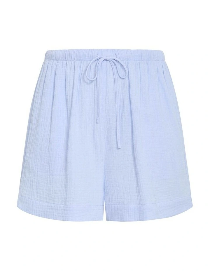 Plus Size Havana Relaxed Short in Blue image 3