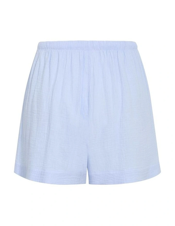 Plus Size Havana Relaxed Short in Blue image 4