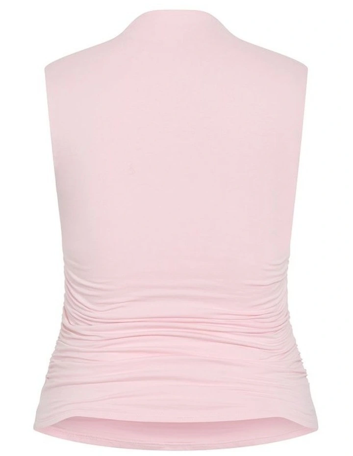 Plus Size Milly Square Neck Tank in Heavenly Pink image 4