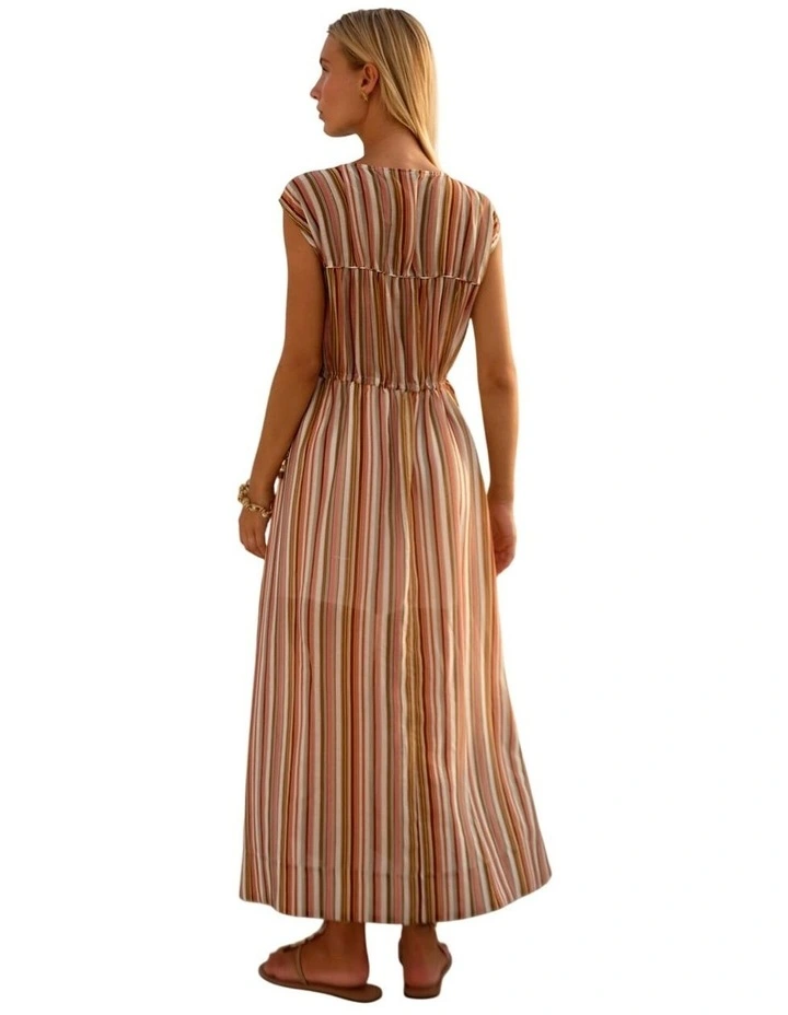 Callista Midi Dress - Sandbar Stripe image 2