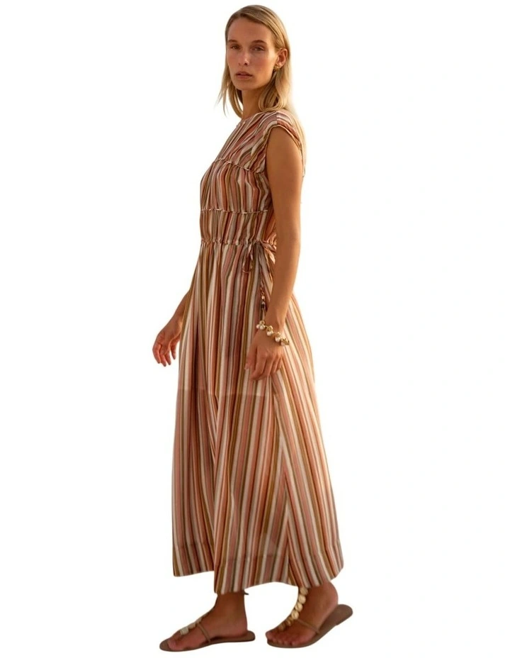 Callista Midi Dress - Sandbar Stripe image 4