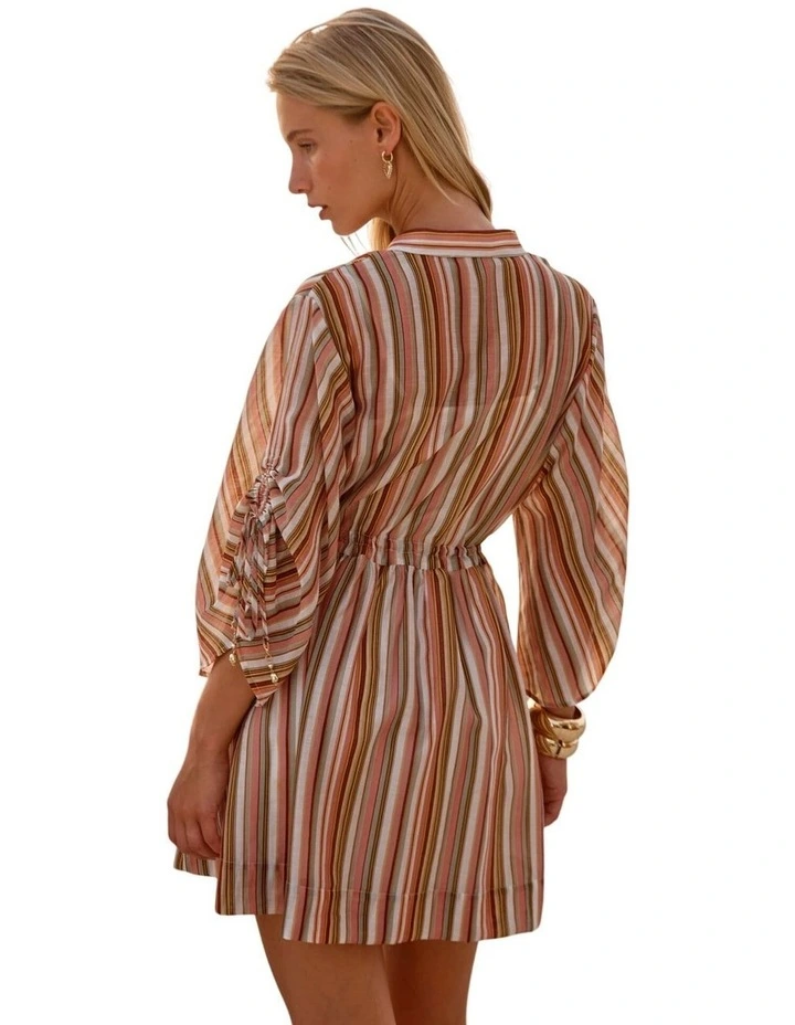 Vera Mini Dress - Sandbar Stripe image 2