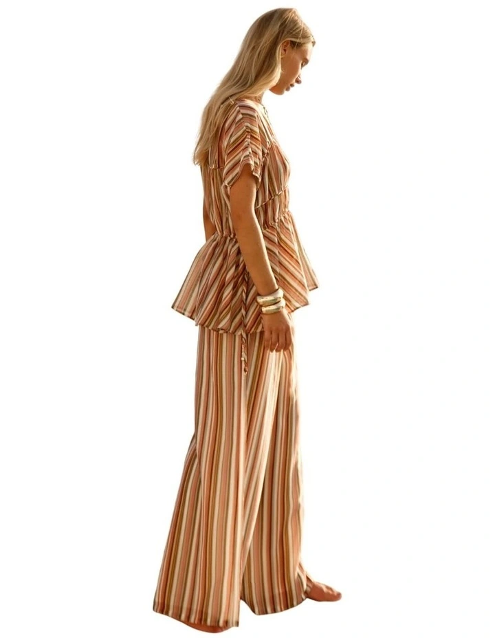 Ophelia Top - Sandbar Stripe image 4