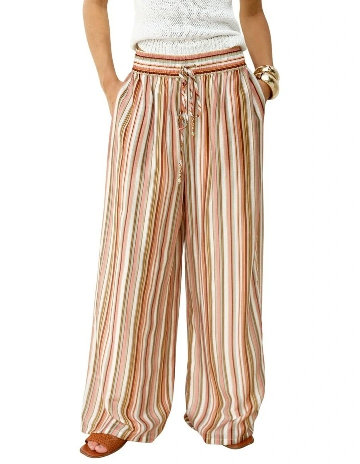 Elysia Pant - Sandbar Stripe image 3