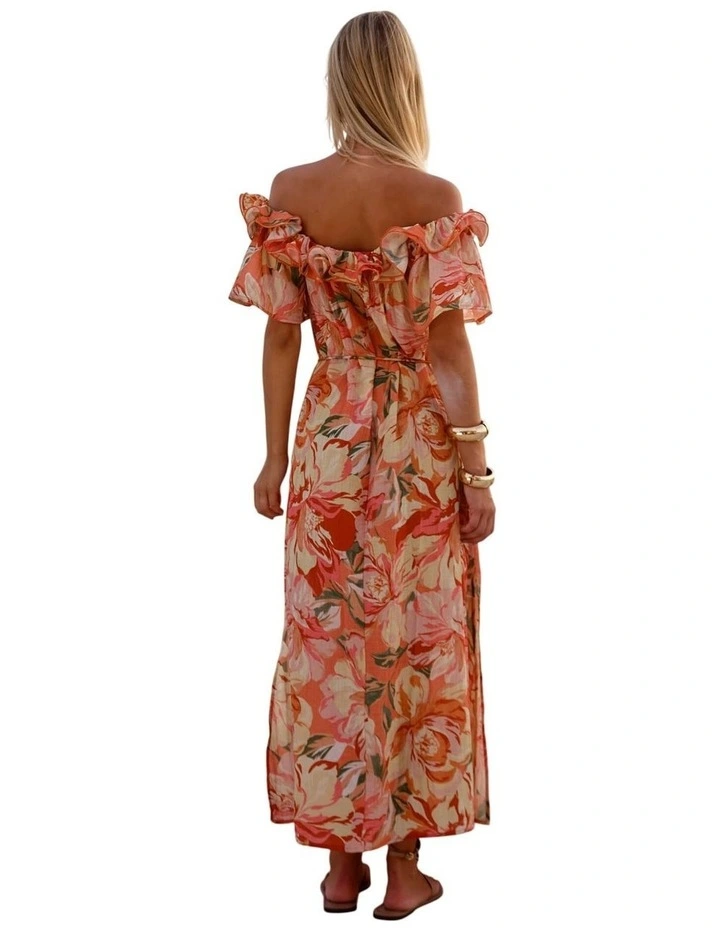 Cosima Floral Midi Dress - Petal image 2