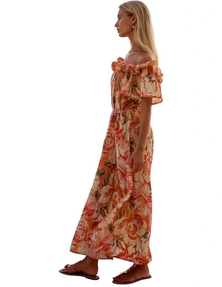 Cosima Floral Midi Dress - Petal image 4