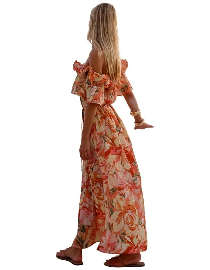 Cosima Floral Midi Dress - Petal image 5