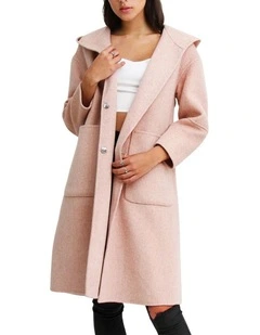 Walk This Way Wool Blend Oversized Coat