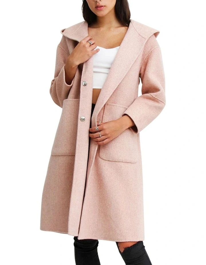 Walk This Way Wool Blend Oversized Coat image 1