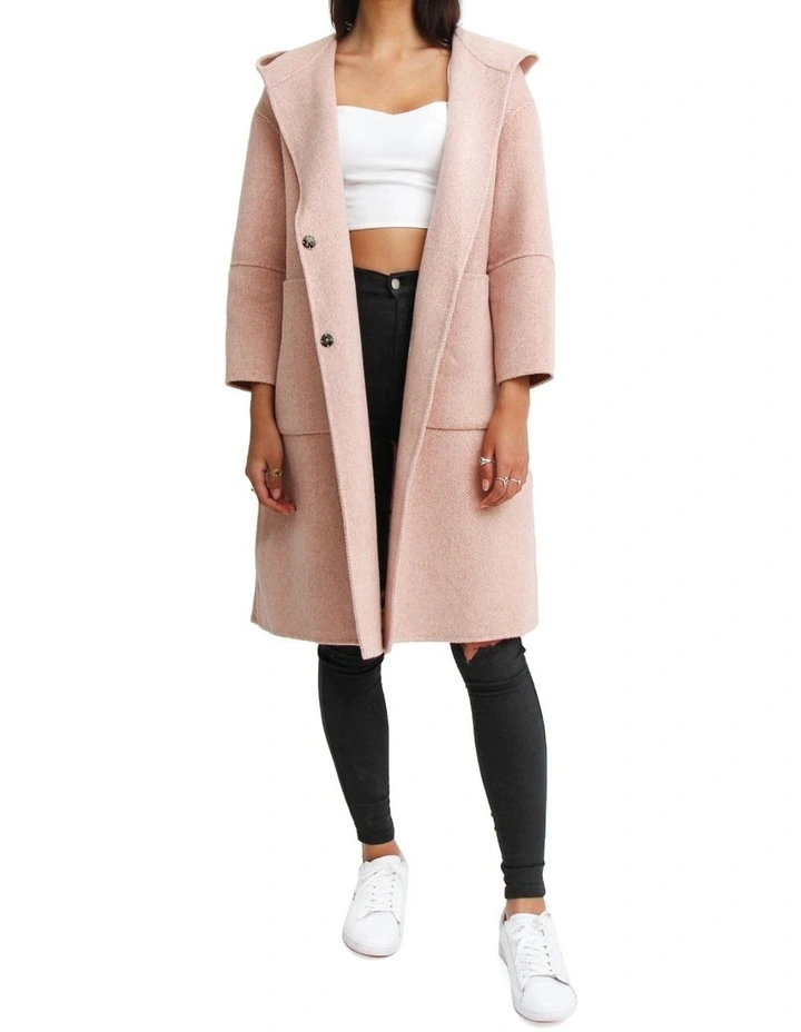 Walk This Way Wool Blend Oversized Coat image 4