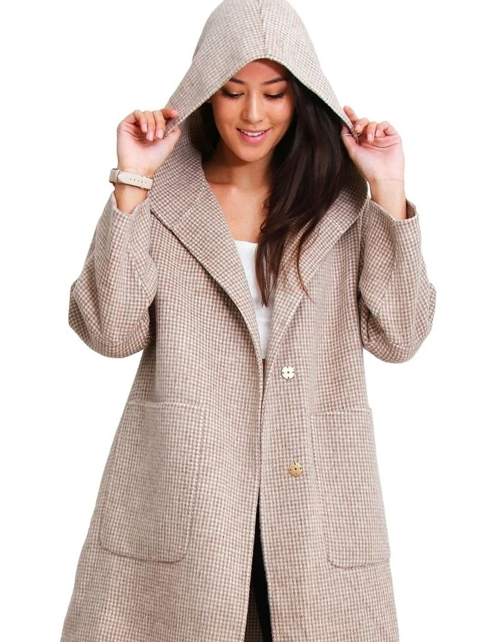 Walk This Way Wool Blend Oversized Coat image 3