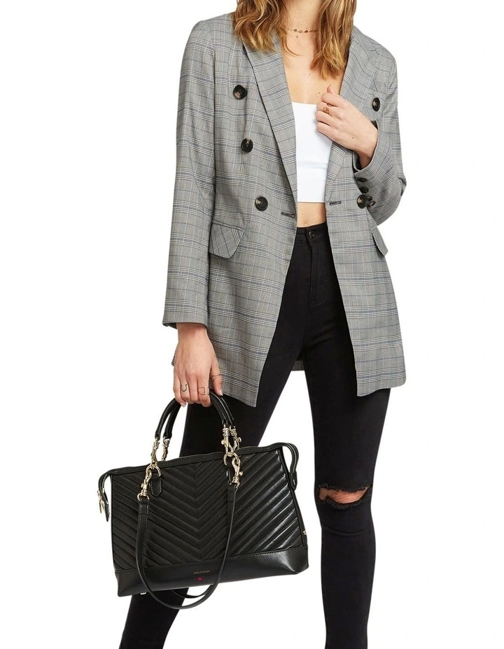 Too Cool For Work Plaid Blazer image 4