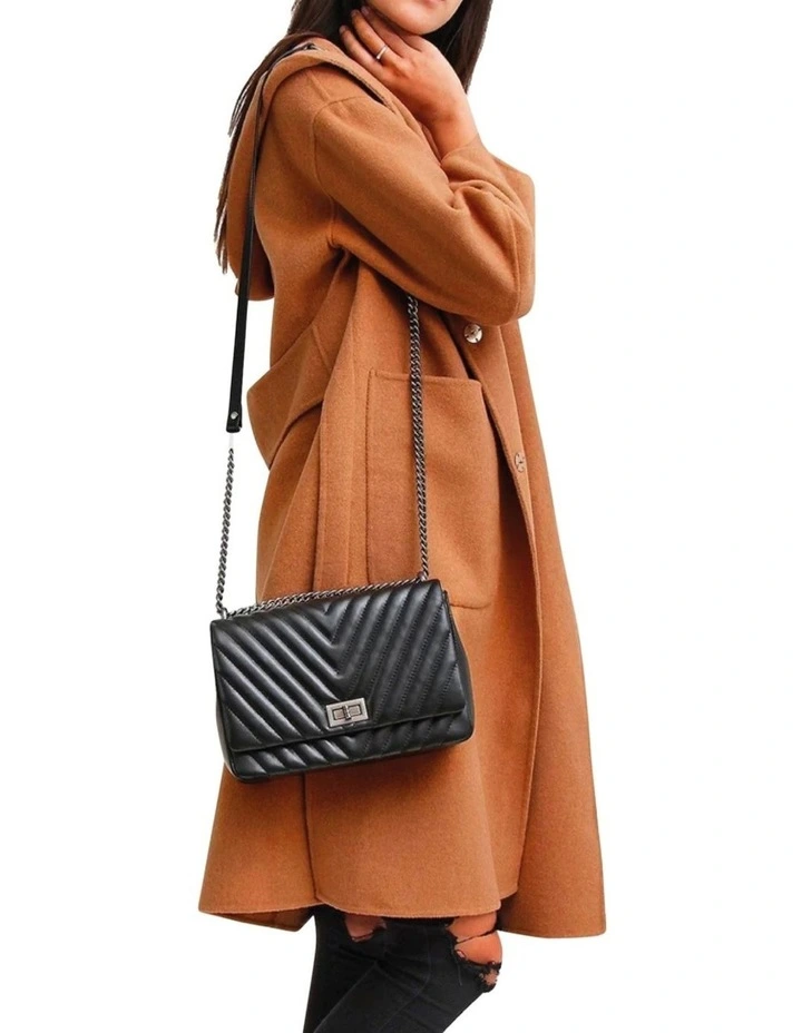 Walk This Way Wool Blend Oversized Coat image 2