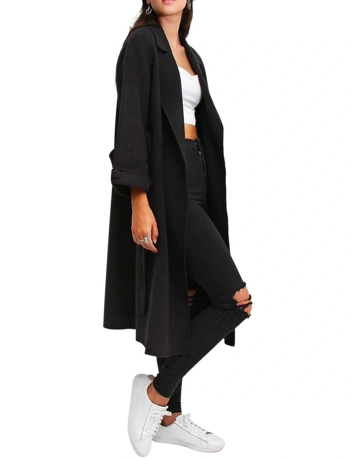 Stay Wild Oversized Wool Coat image 3