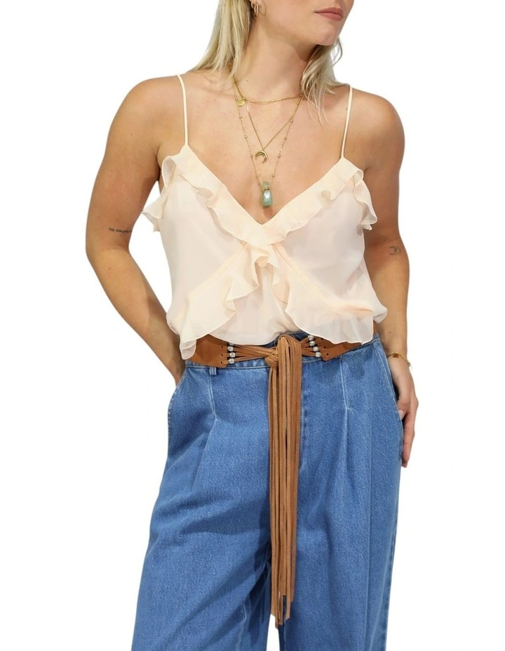 Milkshake Ruffle Cami image 1