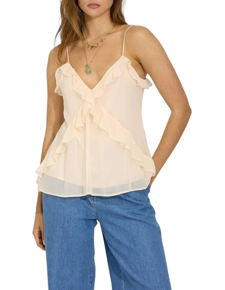 Milkshake Ruffle Cami image 3