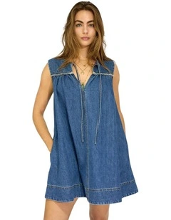 So What Denim Mini Dress