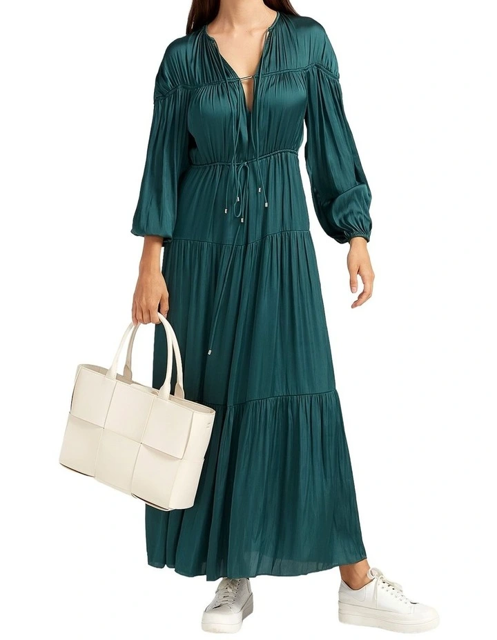 Window Seat Tiered Maxi Dress image 5