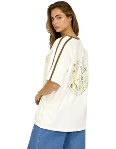 Book Of Love Raglan Sleeve Oversized T-Shirt
