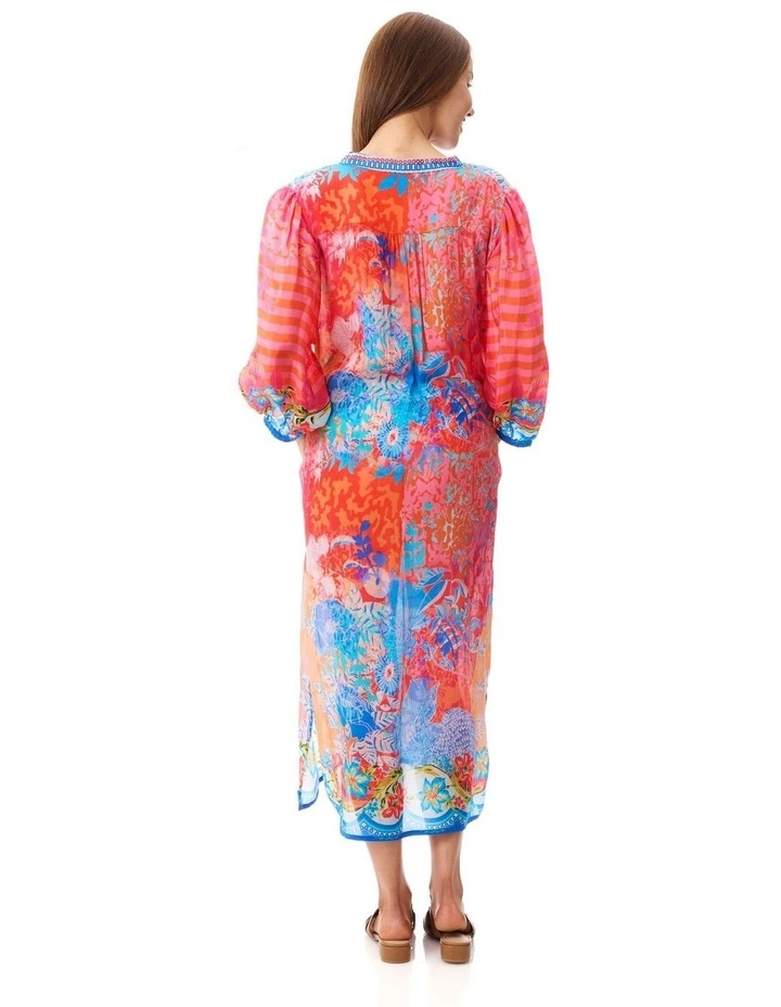 Teresa print dress in Multi image 2